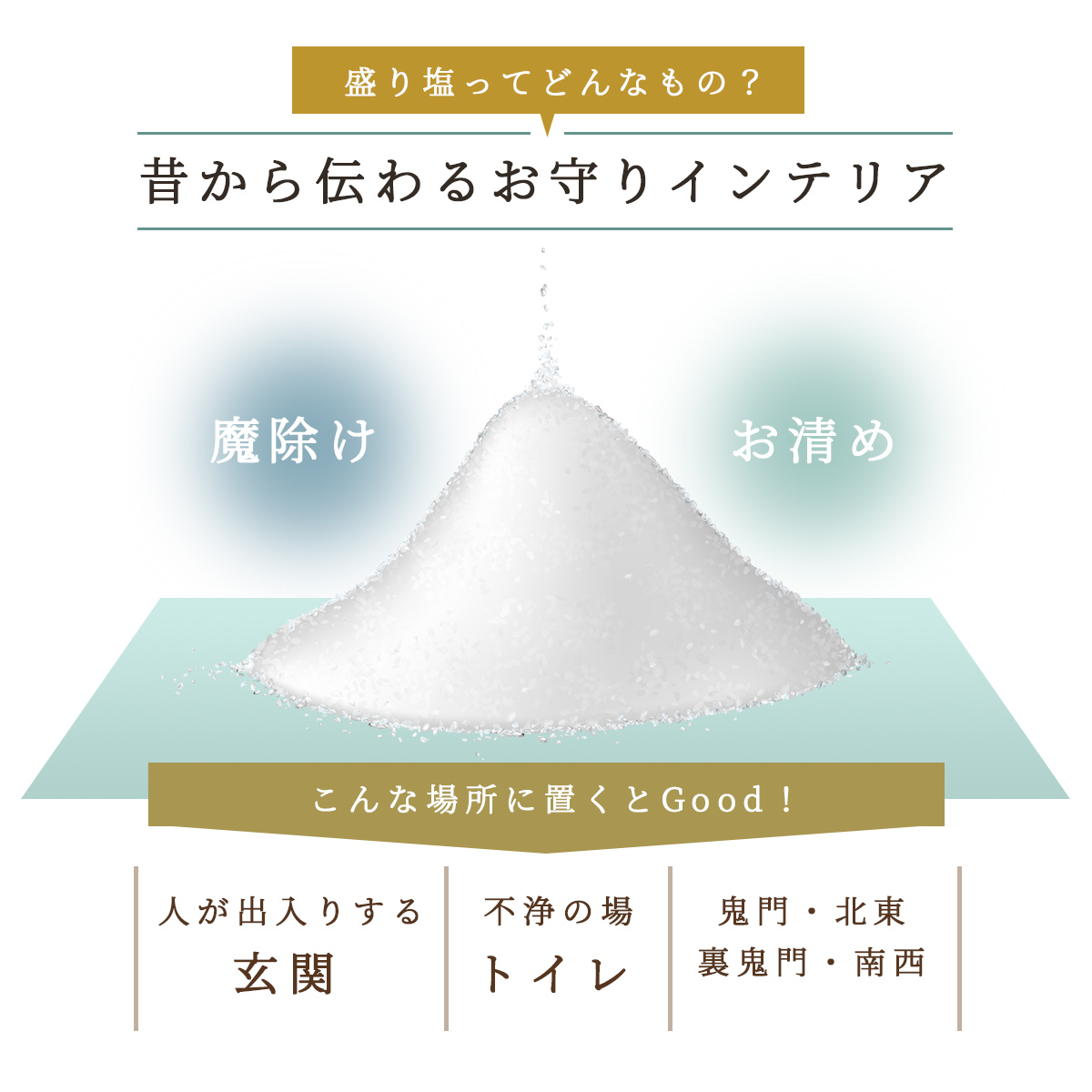 【交換不要盛り塩くま キング & プリンス 】天然シトリンペンダント付|商売繁盛・金運アップ・浄化|玄関・デスク・店舗レジに最適|開運インテリア置物