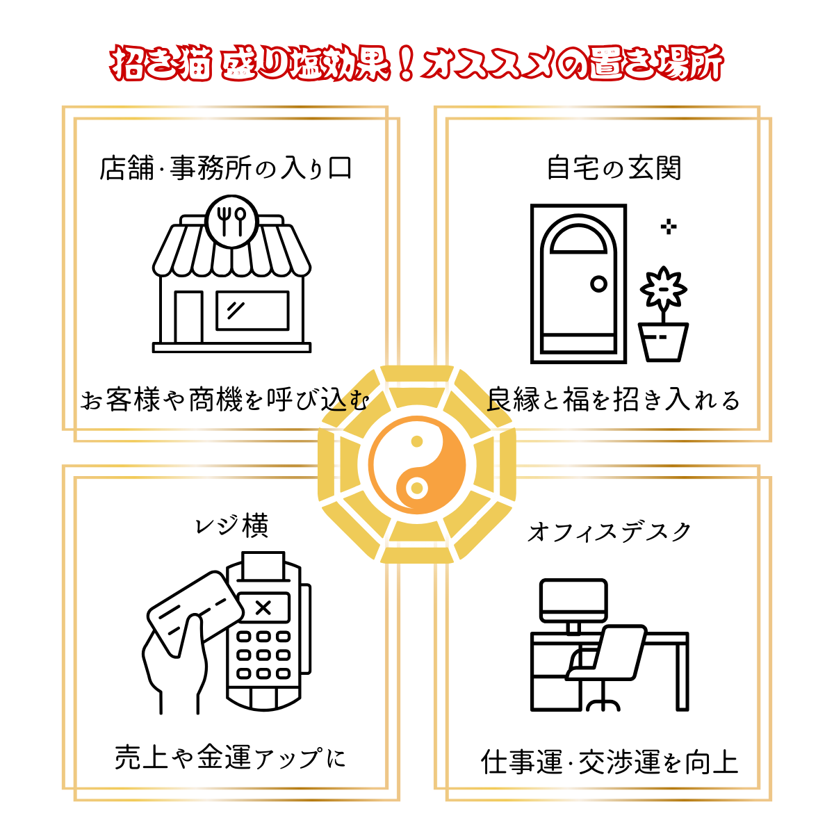 【商売繁盛・金運招福】びなっち工房手描き顔入れ|交換不要盛り塩付き招き猫(単品/皿付き)|古代中国「塩の物語」由来