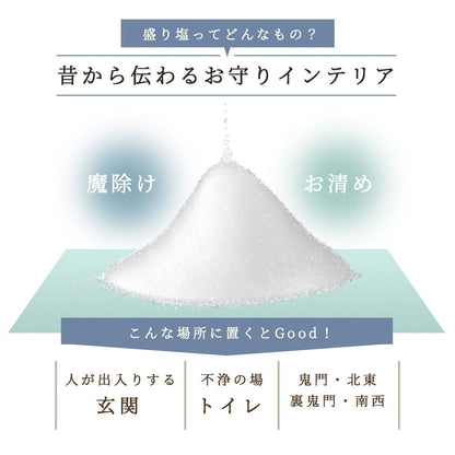 【最強の魔除け＆金運引き寄せ】モリオン＆ブラックルチルクオーツ風水盛り塩セット｜邪気払いと財運向上のための守護インテリア