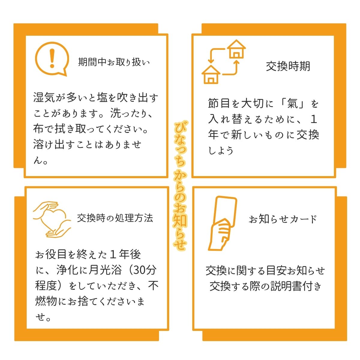 シトリン交換不要盛り塩 ミニ円錐型 2個八角皿セット｜金運・商売繁盛・浄化・開運インテリア